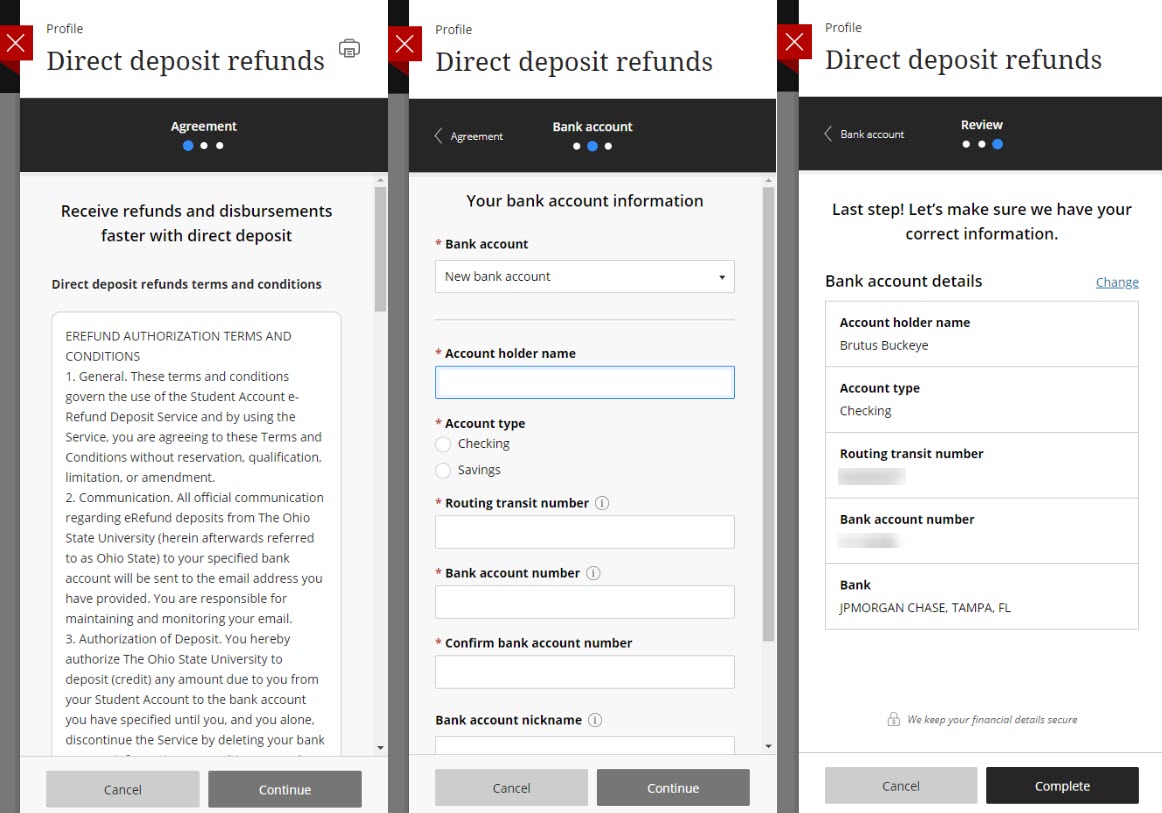 how-to-set-up-an-account-refund-direct-deposit-administrative